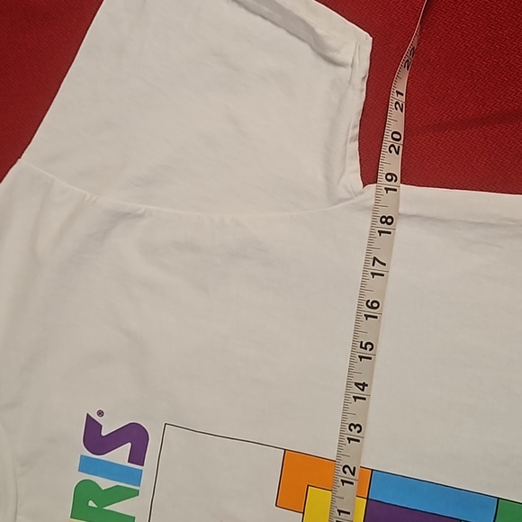 Tetris American Red Cross collab donation gift graphic tee Med. OG gamer - Picture 6 of 7